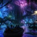 Image of Avatarland, zábavný park na motívy slávneho filmu Avatar, vyrastie v Disneylande