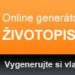 Image of Gener&aacute;tor životopisov online