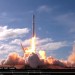 Image of SpaceX Raketa Falcon Heavy sa predviedla, do vesmíru vyniesla Roadster